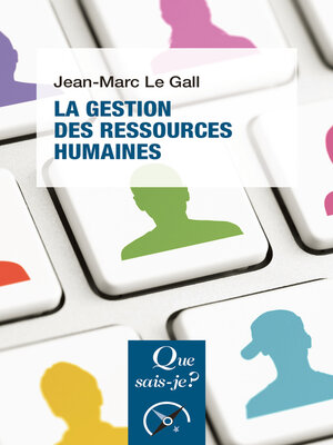 cover image of La Gestion des ressources humaines
